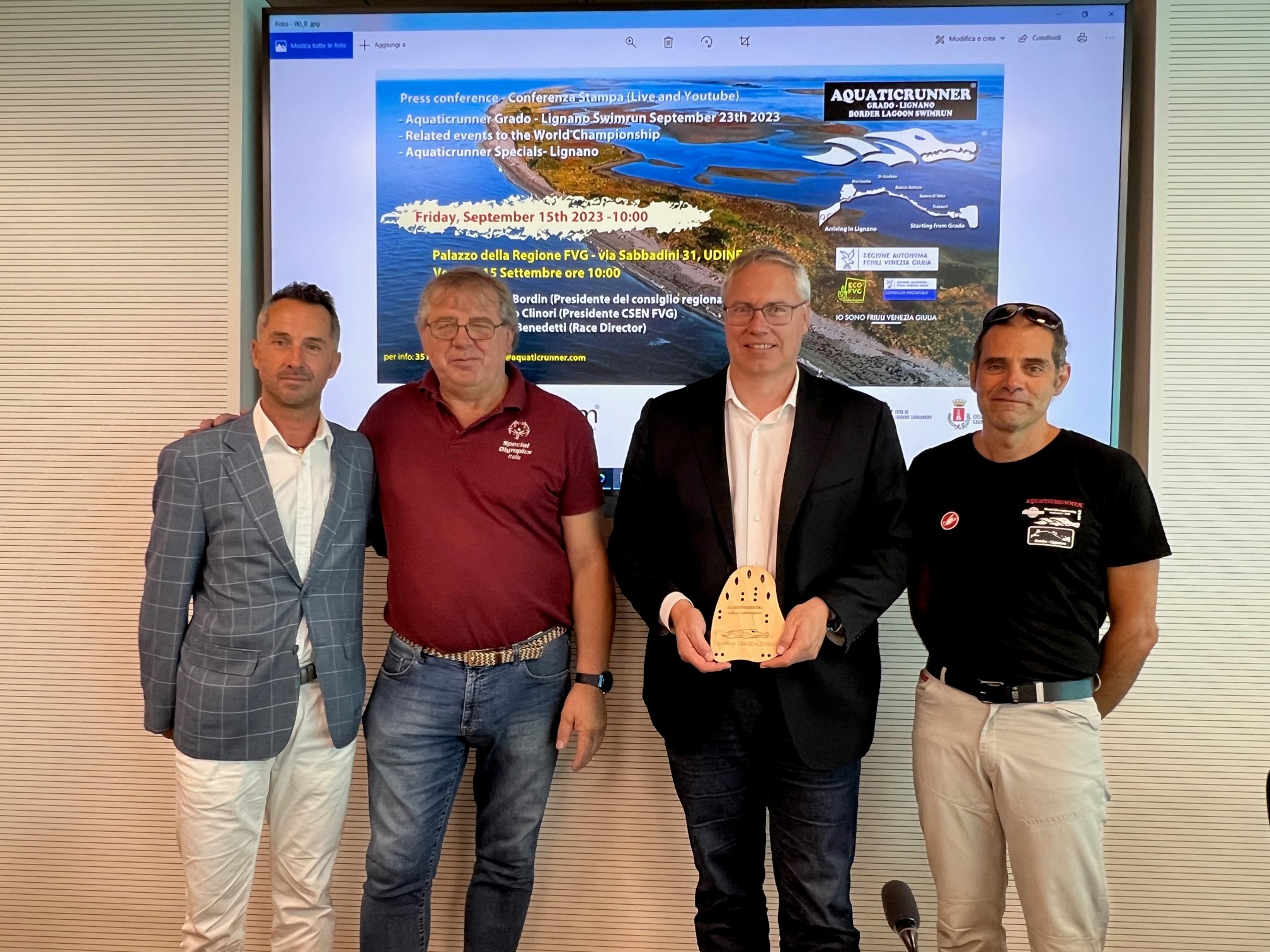 SPORT. BORDIN: AQUATICRUNNER GRADO-LIGNANO ESALTA AGONISMO E TERRITORI